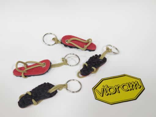 Mini llaveros replicas Hommo Sandals - Imagen 3